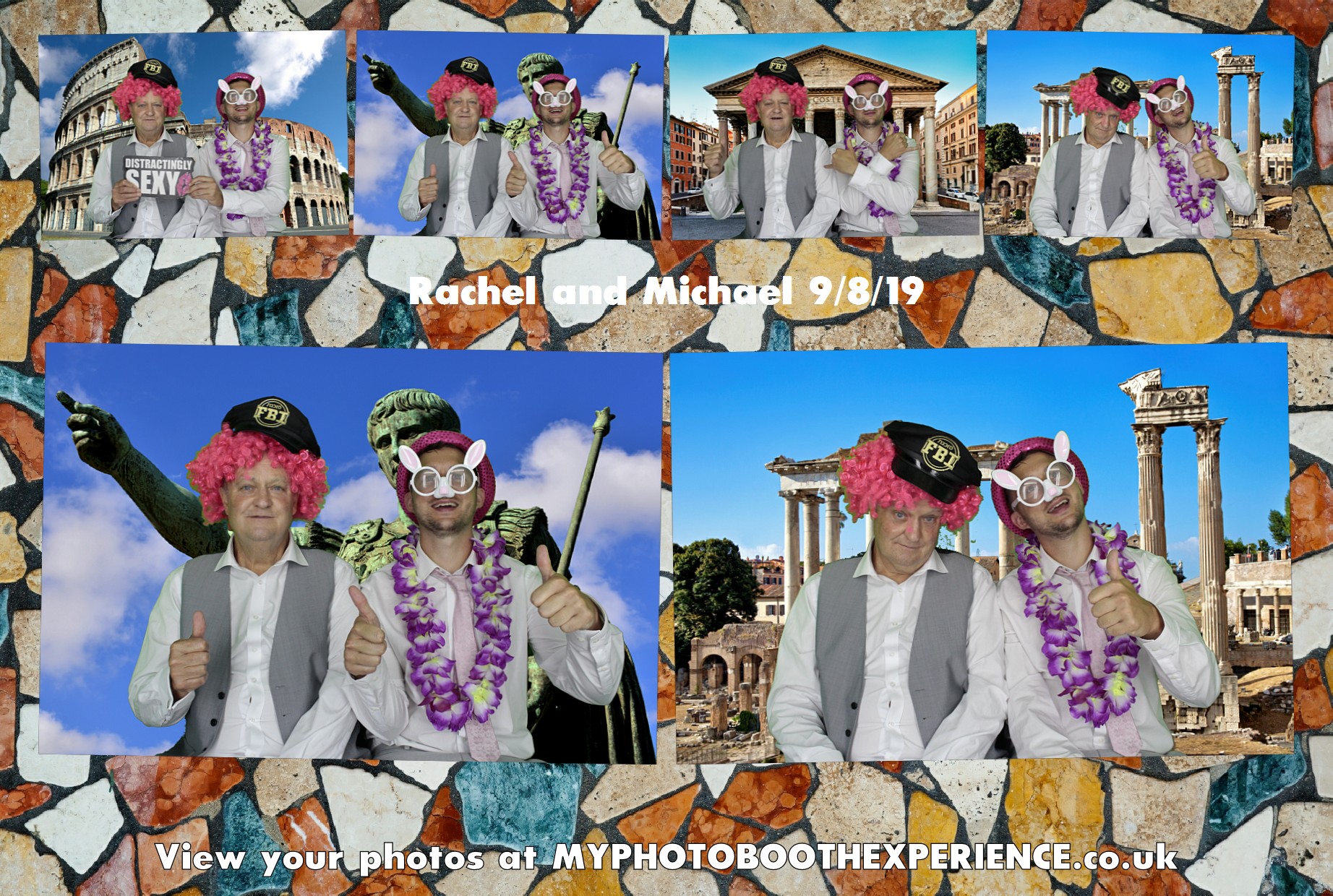 Rachel and Michael's Wedding | View more photos from the event at gallery.myphotoboothexperience.co.uk/u/MyPhotoBoothExperienceLtd/Rachel-and-Michaels-Wedding